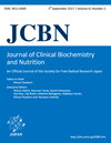 JOURNAL OF CLINICAL BIOCHEMISTRY AND NUTRITION雜志封面
